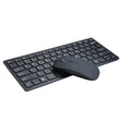 X5 Ultra-Thin Mini Wireless Keyboard + Wireless Mouse Set, Support Win / Android / IOS System(Black) - Universal Keyboard by PMC TechLife | Online Shopping South Africa | PMC TechLife | Buy Now Pay Later Mobicred