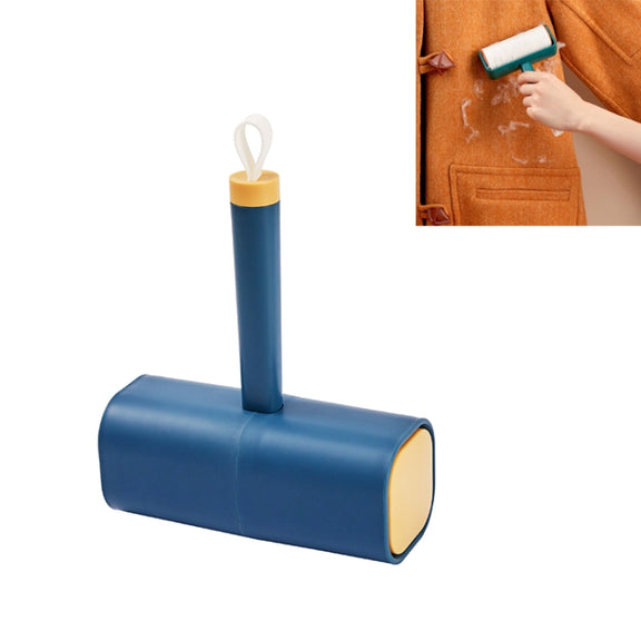 Household Square Color Contrast Roller Pet Clothes Sticking Device(Blue)