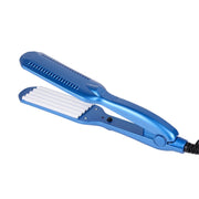 220V Professional Ceramic Corrugated Curling Iron(Blue)