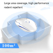DC-9015 Household Energy-saving Multi-function Variable Frequency Ultrasonic Electronic Mouse and Mosquito Repellent, Style:EU Plug(Black)