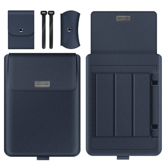 A2 4 in 1 Computer Bracket Liner Bag Storage Bag, Size:13/14 inch(Dark Blue)
