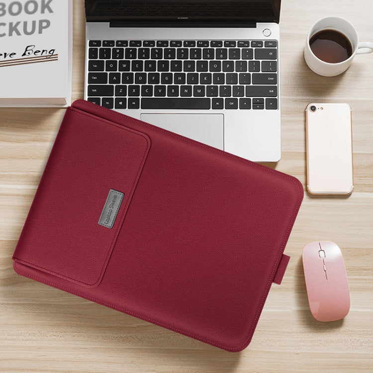 A2 4 in 1 Computer Bracket Liner Bag Storage Bag, Size:15 inch(Red)