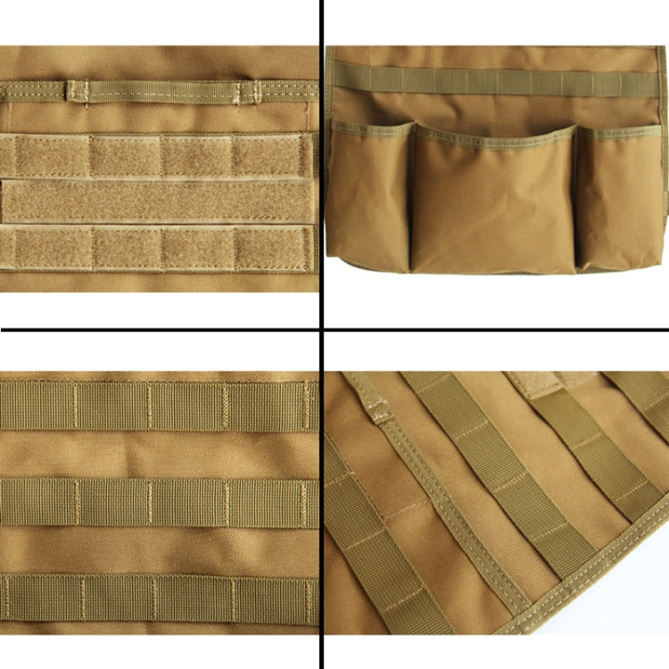 Car Seat Back Storage Hanging Bag(Sand Color)