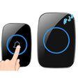 CACAZI A10 300m Long Range No Battery Waterproof LED Light Smart Wireless Doorbell, EU Plug - free shipping - PMC TechLife - Order now!