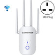 COMFAST CF-WR758AC Dual Frequency 1200Mbps Wireless Repeater 5.8G WIFI Signal Amplifier, UK Plug - Broadband Amplifiers by COMFAST | Online Shopping South Africa | PMC TechLife | Buy Now Pay Later Mobicred