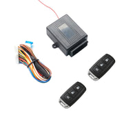 3pcs /Set Car Keyless Entry Remote Control Central Lock Universal Water-resistant Three-Button Shell With Positive And Negative Tail Box