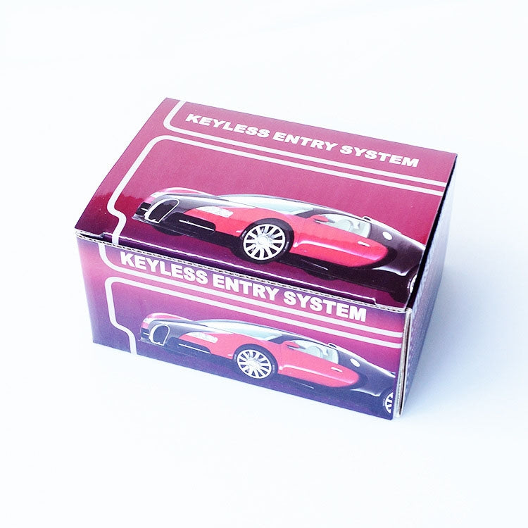 3pcs /Set Car Keyless Entry Remote Control Central Lock Universal Water-resistant Three-Button Shell With Positive And Negative Tail Box