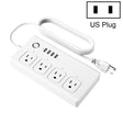 Home Office Wifi Mobile Phone Remote Control Timer Switch Voice Control Power Strip, Line length: 1.5m(US Plug) - Smart Socket by PMC TechLife | Online Shopping South Africa | PMC TechLife | Buy Now Pay Later Mobicred