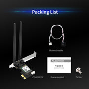 CF-AX200 SE 3000Mbps PCI-E Dual Band Frequency Bluetooth Wireless Network Card