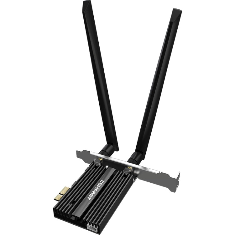 COMFAST Gaming Game 3000Mbps Gigabit Dual-Frequency Wireless Desktop Computer PCIE Wireless Network Card, Coverage: AX200 PRO