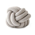 Hand-Made Knotted Ball Pillow, Size: Diameter: 25~30cm(Camel Grey) - free shipping - PMC TechLife - Order now!