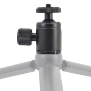 BH-905 Mini Desktop Aluminum Alloy Tripod Mini Ball Head 360 Degree Pan 90 Degree Tilt Tripod