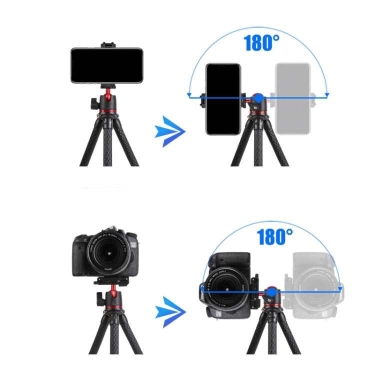 Portable SLR Camera Mobile Phone Live Mini Desktop Tripod Stand Without Head