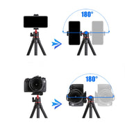 Portable SLR Camera Mobile Phone Live Mini Desktop Tripod Stand Without Head