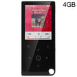 E05 2.4 inch Touch-Button MP4 / MP3 Lossless Music Player, Support E-Book / Alarm Clock / Timer Shutdown, Memory Capacity: 4GB without Bluetooth(Black) - MP4 Player by PMC TechLife | Online Shopping South Africa | PMC TechLife | Buy Now Pay Later Mobicred