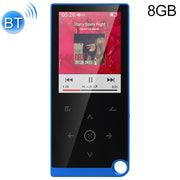 E05 2.4 inch Touch-Button MP4 / MP3 Lossless Music Player, Support E-Book / Alarm Clock / Timer Shutdown, Memory Capacity: 8GB Bluetooth Version(Blue)