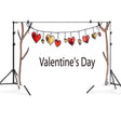 2.1m x 1.5m Valentines Day Photo Party Layout Props Photography Background Cloth(015) - free shipping - PMC TechLife - Order now!
