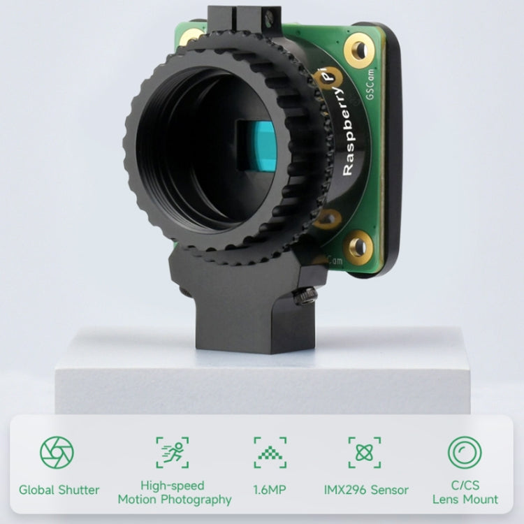 Waveshare Original Raspberry Pi 1.6MP Global Shutter Camera Module(24385)