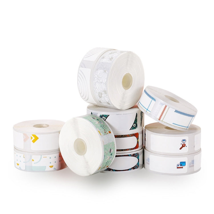 Thermal Label Paper Commodity Price Label Household Label Sticker for NIIMBOT D11(Baby Bear)