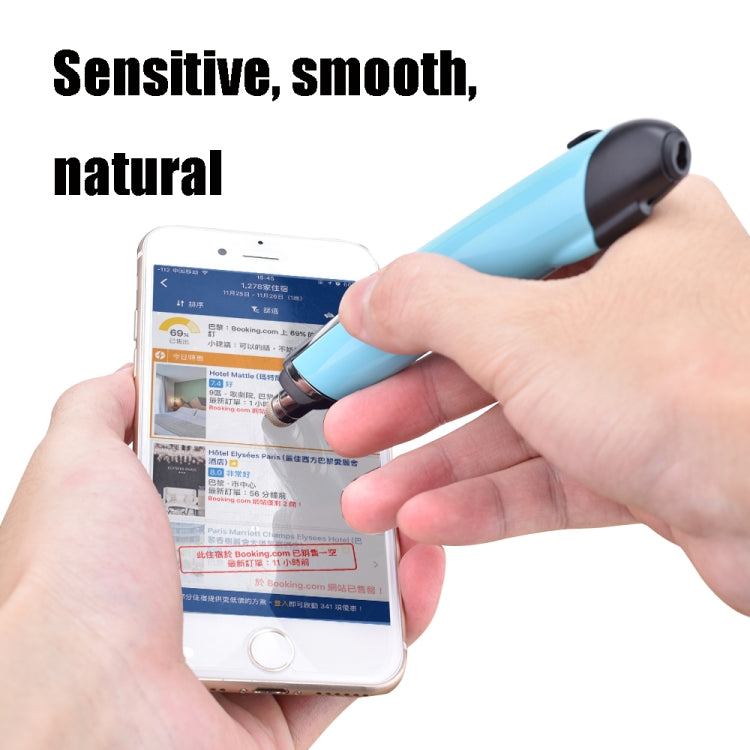 PR-08 1600DPI 6 Keys 2.4G Wireless Electronic Whiteboard Pen Multi-Function Pen Mouse PPT Flip Pen(White)