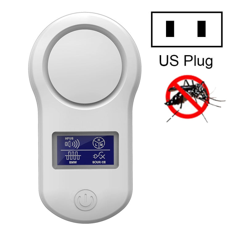 BG-305 Display Ultrasonic Insect Repellent, Product specifications: US Plug(White)