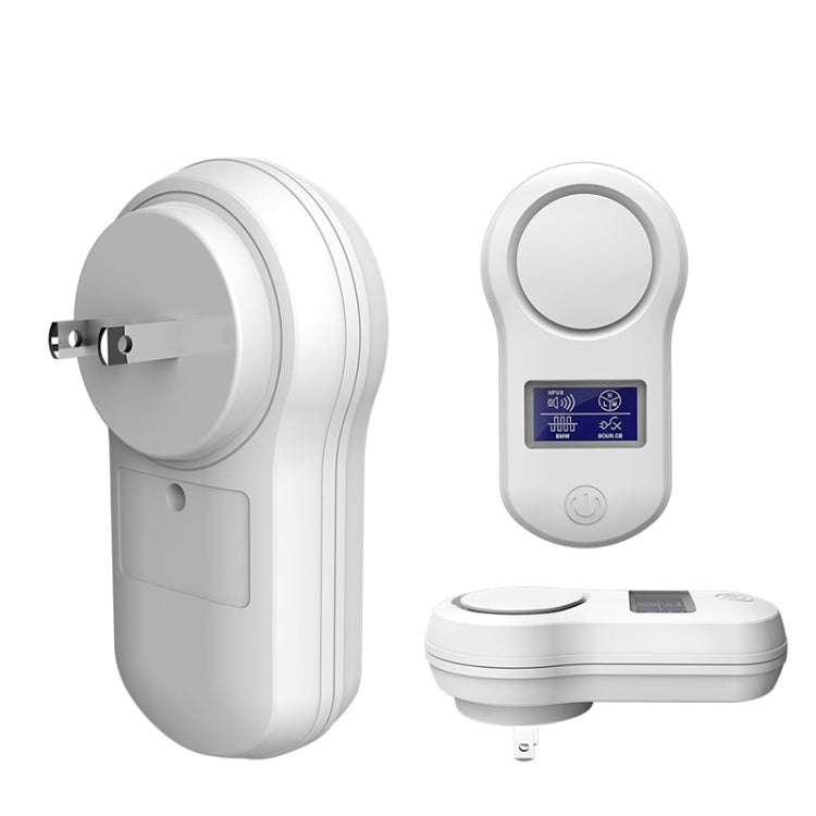 BG-305 Display Ultrasonic Insect Repellent, Product specifications: US Plug(White)