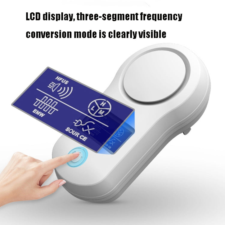 BG-305 Display Ultrasonic Insect Repellent, Product specifications: US Plug(White)