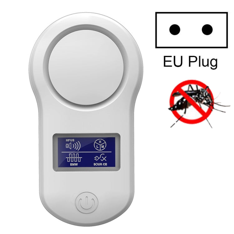 BG-305 Display Ultrasonic Insect Repellent, Product specifications: EU Plug(White)