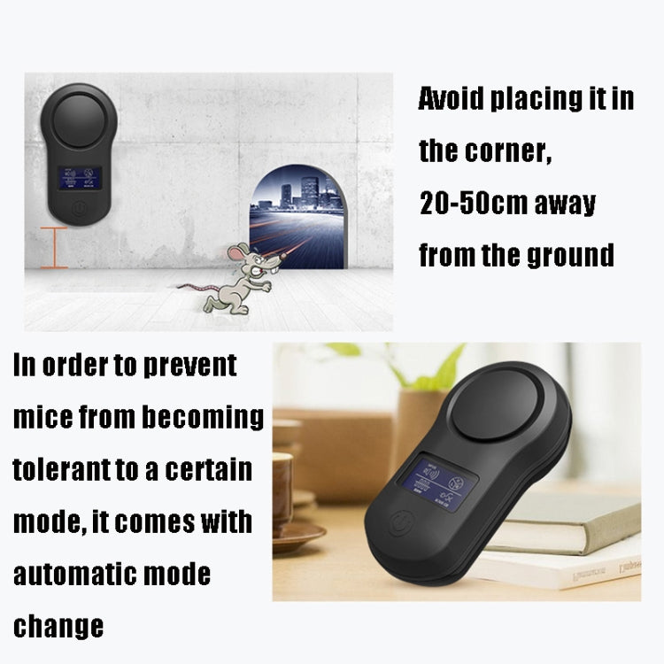BG-305 Display Ultrasonic Insect Repellent, Product specifications: UK Plug(White)