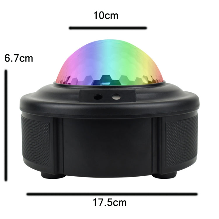 10W Mini Laser Light Magic Ball Projector Light Sound Control Flash Stage Light(AU Plug)