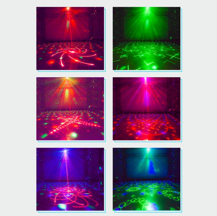 10W Mini Laser Light Magic Ball Projector Light Sound Control Flash Stage Light(AU Plug)