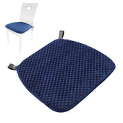 Memory Foam Thicken Stool Cushion Sofa Window Sill Bay Window Seat Cushion, Colour: Dot Paste (Navy Blue)