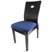 Memory Foam Thicken Stool Cushion Sofa Window Sill Bay Window Seat Cushion, Colour: Dot Paste (Navy Blue)