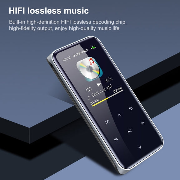 M22 Portable Bluetooth Touch Screen MP3 Player Recorder E-Book, Memory Capacity: 32GB(Black)
