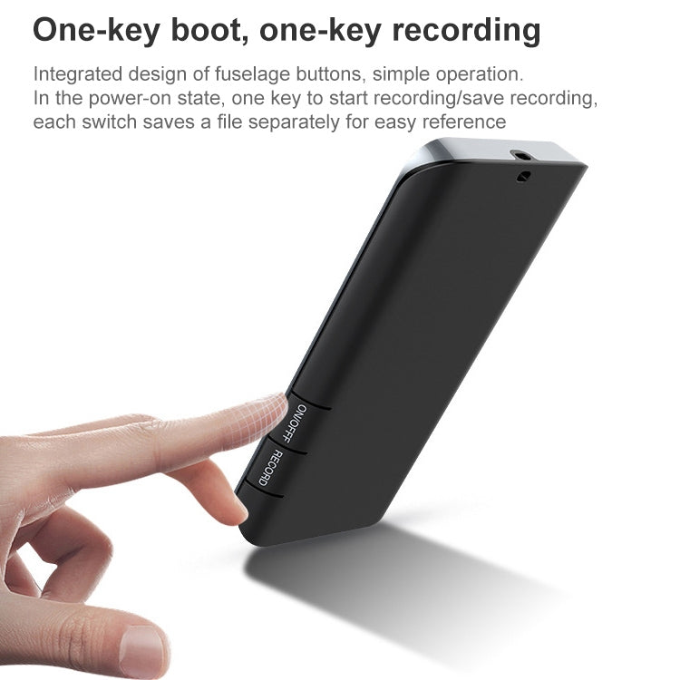 M22 Portable Bluetooth Touch Screen MP3 Player Recorder E-Book, Memory Capacity: 32GB(Black)