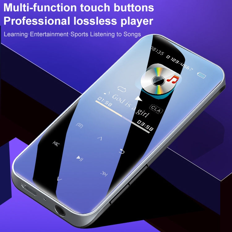 M22 Portable Bluetooth Touch Screen MP3 Player Recorder E-Book, Memory Capacity: 32GB(Black)