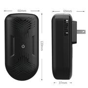 BG309 Ultrasonic Mouse Repeller Mosquito Repeller Electronic Insect Repeller, Product specifications: EU Plug  220V(Black)