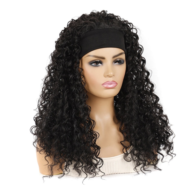 Hairband Wig Headgear Volume Chemical Fiber Wig Headgear, Color Classification: 1B#XC
