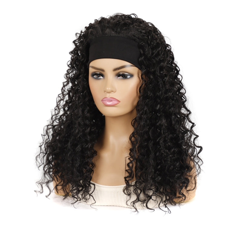 Hairband Wig Headgear Volume Chemical Fiber Wig Headgear, Color Classification: 1B#XC