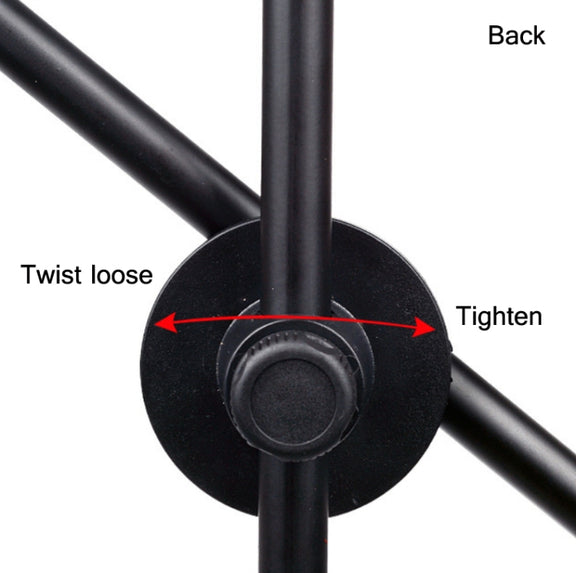 ML02  Live Microphone Lift Stand Floor Microphone Stand Stage Performance Vertical Tripod