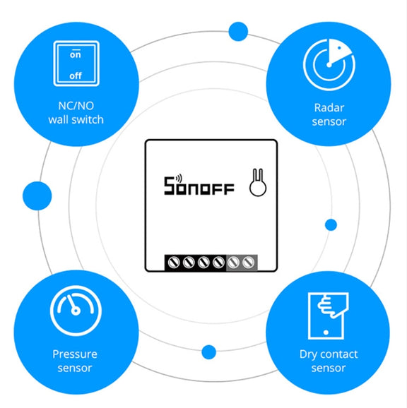 Sonoff MINIR2 Dual-Control WIFI Smart Switch DIY Small Modification Parts