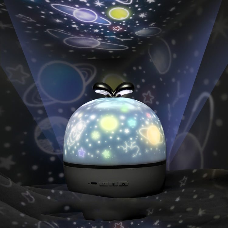 Fantasy Starry Sky Projector Night Light Atmosphere Light Valentine Day Gift, Style: Rechargeable