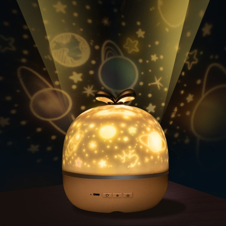 Fantasy Starry Sky Projector Night Light Atmosphere Light Valentine Day Gift, Style: Bluetooth Version