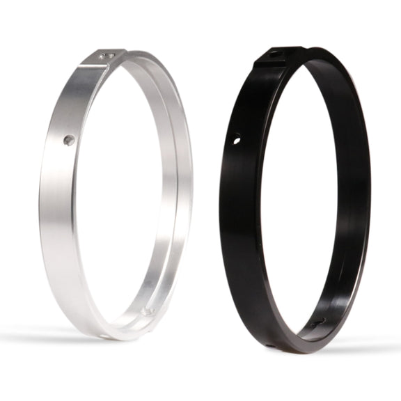 7 Inch Motorcycle Headlight Modification Parts Headlight Ring Bracket(Black)