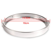 5.75 Inch Round Retro Headlight Ring Motorcycle Headlight Modification Parts(Silver)