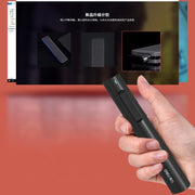 Deli 2.4G Flip Pen Business Presentation Remote Control Pen, Model: 2801 Black (Red Light)