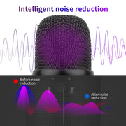 BM-86 USB Condenser Microphone Voice Recording Computer Microphone Live Broadcast Equipment Set, Specification: Cantilever Bracket Set