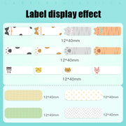Thermal Label Paper Cosmetic Sticker Bottled Name Sticker For NIIMBOT D11 Printer, Size: Christmas Wishes