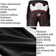 SULAITE Motorcycle Cross-Country Riding Trousers Protective Hip Pants, Specification: S(Black)