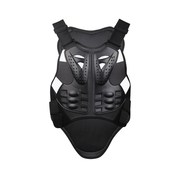 SULAITE Roller Skating Motorcycle Back Protector Spine Protection Sports Protective Gear Racing Vest, Size: XL